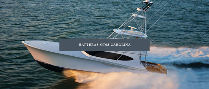 GT65 Carolina Sportfish Yacht