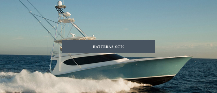 Hatteras GT70 Sportfifsh Yacht